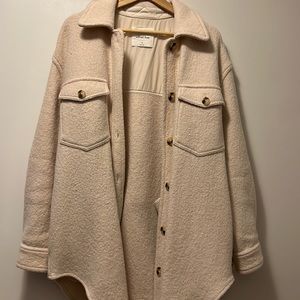 Wilfred Free Ganna 100% Wool Shirt Jacket